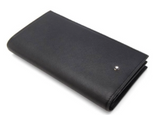 MONTBLANC Sartorial Long 113207(130076) 12cc Wallet Mens Black  Wallet Vertical