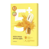 NUMBUZIN No.5 Vitamin Spotlight Sheet Mask 27ml x 5 sheets whitening Kbeauty