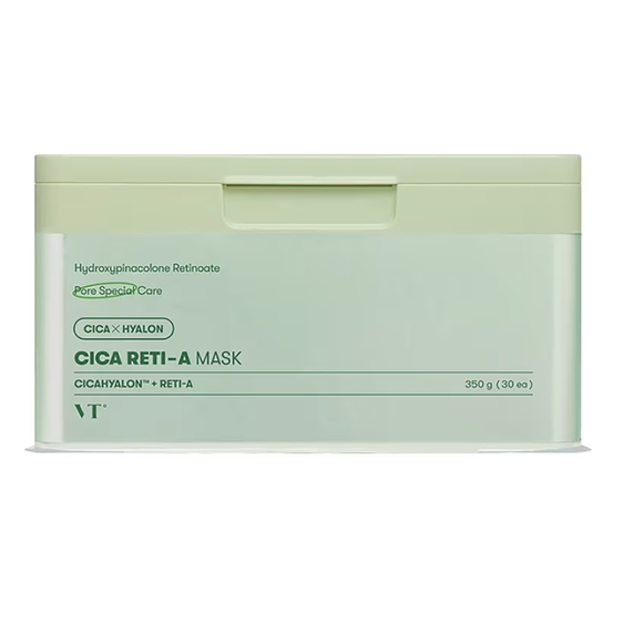 VT Cica Reti-A Mask 1pack(30 sheets) Skin Barrier Hydration Pore Care Kbeauty