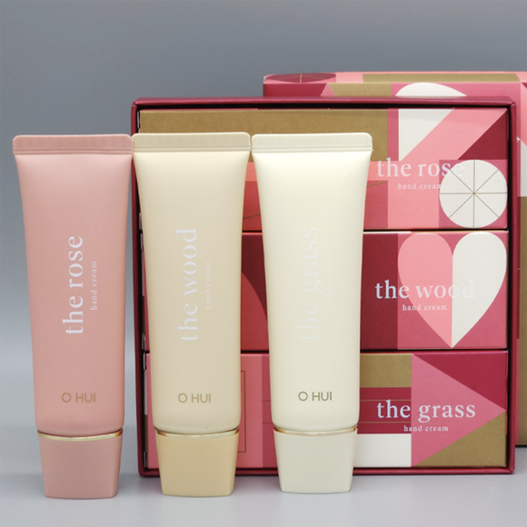 OHUI Hand Cream Trio Special Set (50ml x 3ea) Kbeauty