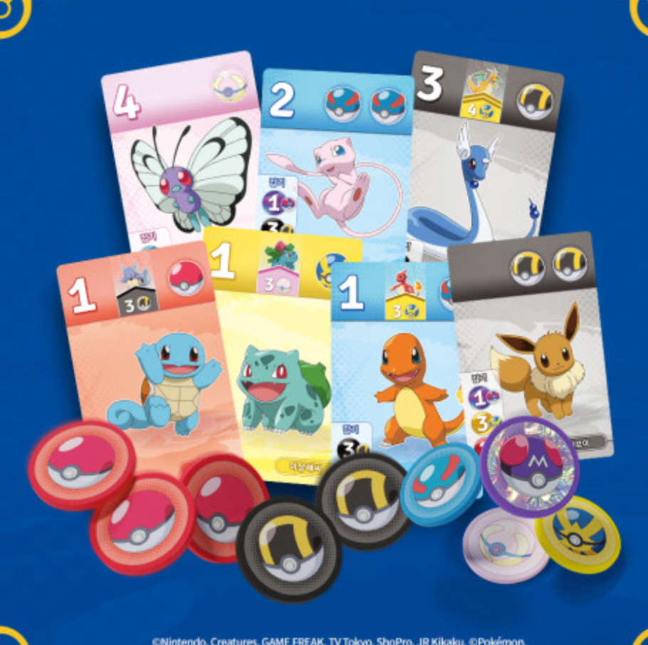 Pokemon Splendor Splendor Pokemon Board Game Korea Exclusive Version / Korea – VEGAMONO