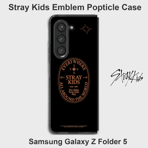 Samsung Galaxy Z Folder 5 Stray Kids Emblem Popticle Case / Korea