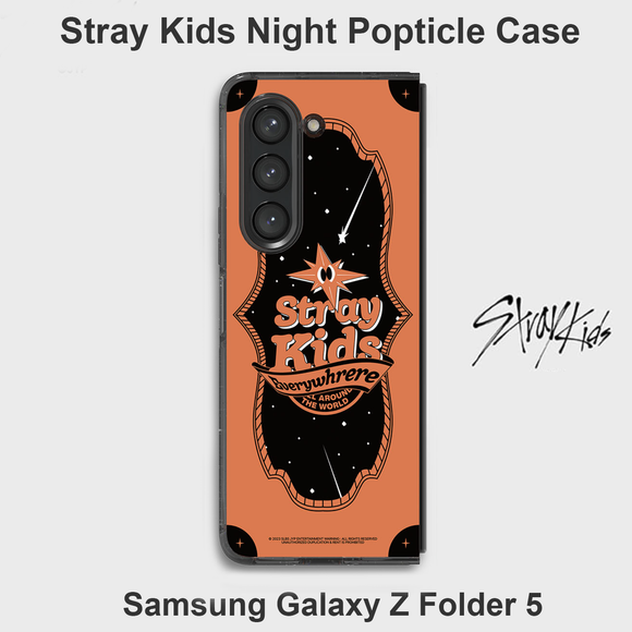 Samsung Galaxy Z Folder 5 Stray Kids Night Popticle Case / Korea