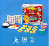 Cookie Box Pokemon Board Game Korean, Speed Token Placing Battle Play Family Home / Korea