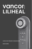 Pre-order] Vancor LILIHEAL Deep Thermal High-Frequency Galvanic Facial Massager / Kbeauty