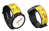 Samsung Galaxy Pokemon Pikachu Hybrid Watch Strap Series 4/5/6 / Korea