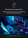 LG Ultra Gear Gaming Speaker GP9 LED RGB 3D Gaming Sound Bluetooth USB Type-C / Korea