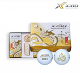 Xexio 2024 New Year Dragon Rebound High Rebound Golf Ball 4 Ball Marker Set