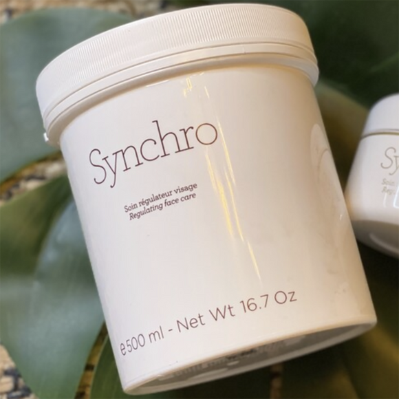 Gernetic Synchro Cream 500ml Regulating Face Care Cream Salon Size / Korea
