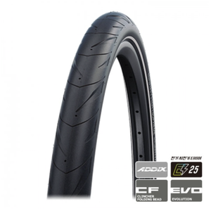 Schwalbe Marathon Supreme Bicycle Tire 26 x 2.0 Folding Clincher Black V-Guard / Korea