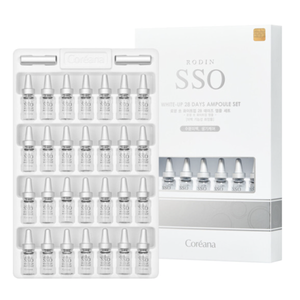 Coreana Rodin Sho White Up 28days Ampoule Set(2gx28ea) anti-aging Wrinkle Kbeauty