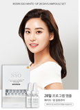 Coreana Rodin Sho White Up 28days Ampoule Set(2gx28ea) anti-aging Wrinkle Kbeauty