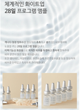 Coreana Rodin Sho White Up 28days Ampoule Set(2gx28ea) anti-aging Wrinkle Kbeauty