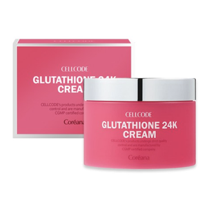 Coreana Cellcode Glutathione 24k Cream 100g Anti-aging Whitening wrinkle Kbeauty