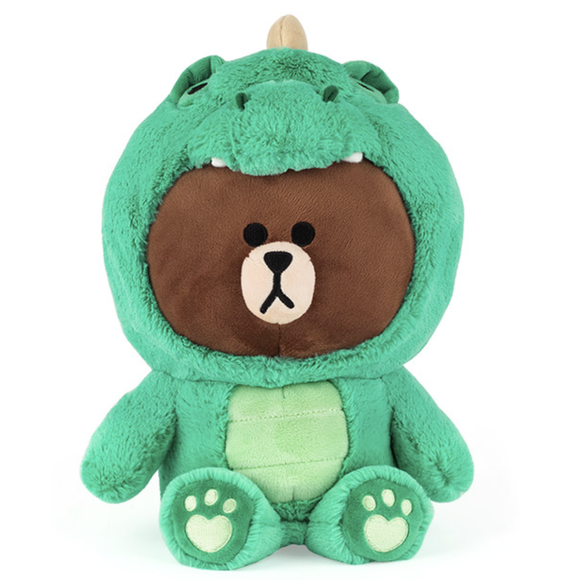 Line Friends Dino Brown Golf Driver Head Cover V2 / Korea