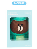 Line Friends Dino Brown Golf Driver Head Cover V2 / Korea