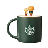 Starbucks Korea 2024 Kakao Friends MyBuddy Ryan & Choonsik Figure Mug Set / Korea