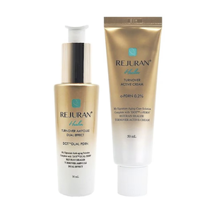 Rejuran Healer Turnover Ampoule Dual Effect 30ml & Active Cream 50ml Kbeauty