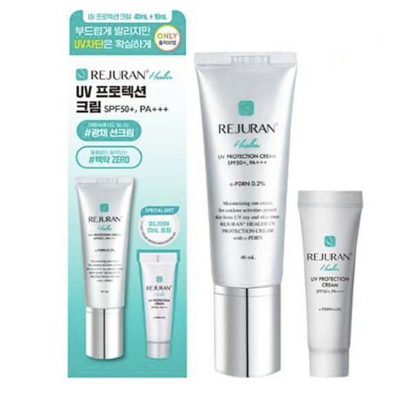 REJURAN Healer UV Protection Cream 40ml + 10ml SPF 50+ PA+++ Suncream KBeauty