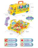 Pororo Pabang School Bus Melody Sound Figure(Includes 10 figures) Play Set / Korea