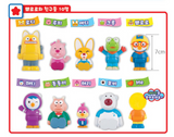 Pororo Pabang School Bus Melody Sound Figure(Includes 10 figures) Play Set / Korea