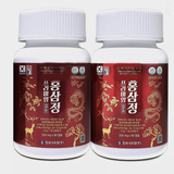 Korean Premium Red Ginseng Extract Capsule (500mg x 90 Capsule x 2 bottles)