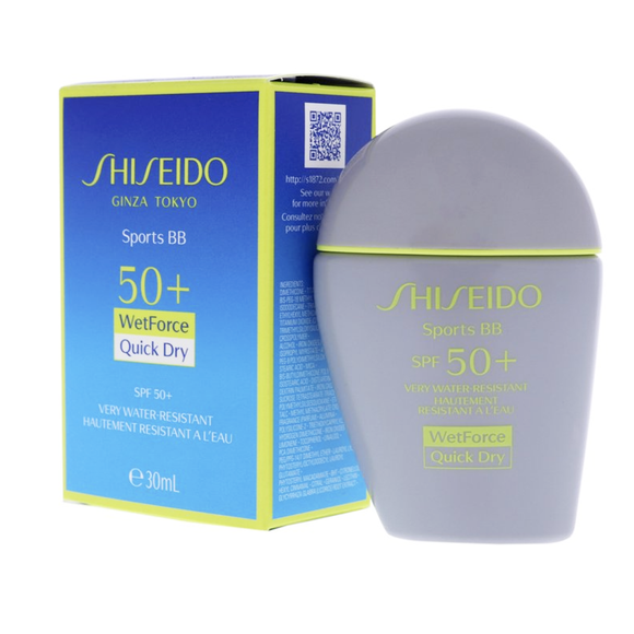 SHISEIDO Sports BB Sunscreen 30ml SPF50/PA+++ Suncream, Medium Color