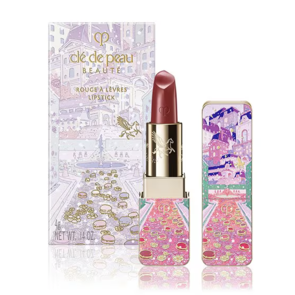 Cle de peau beaute Holiday Rouge Lipstick #526 Enchantment Blooms