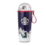 Starbucks Korea 2024 SS Holiday Friends Chubbydome Tumbler 473ml / holiday friends