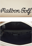 Authentic Malbon Golf Blaze New Basic Pouch, Beige Color