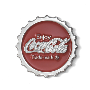 Malbon X Coca-Cola Collaboration Coke Bottle Cap Ball Marker, Red Color