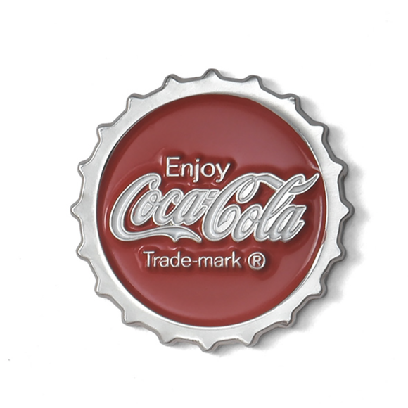 Malbon X Coca-Cola Collaboration Coke Bottle Cap Ball Marker, Red Color