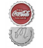 Malbon X Coca-Cola Collaboration Coke Bottle Cap Ball Marker, Red Color