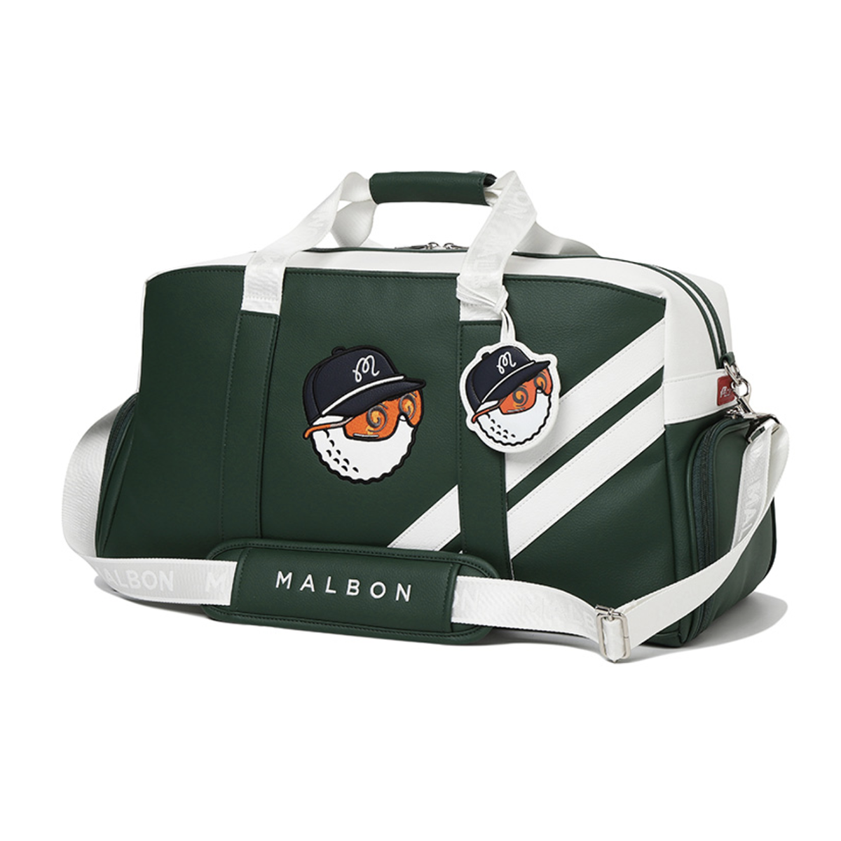 【Malbon Golf】New Born Classic Pouch 2 Colors New Malbon Golf Cart Bag Handbag Pouch 2 Colors White or