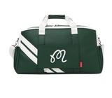 Authentic Malbon Golf Player Classic Boston Bag,  Green Color