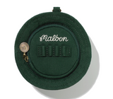 Authentic Malbon Golf Ball Case, Green color