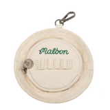 Authentic Malbon Golf Ball Case, IVORY color