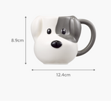 Starbucks Korea 2024 Holiday Friends Dog Mug 237ml, Starbucks HolidayFriends