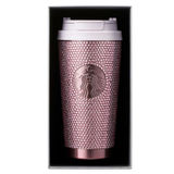 Starbucks Korea SS Yunseul Rhinestone Pink Tumbler 473ml, 2024 Limited MD Korea