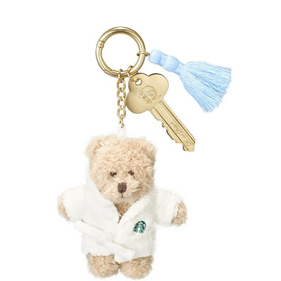 Starbucks Korea 2024 Starbucks Robe Bearista Key Chain