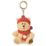 Starbucks Korea 2024 Holiday Delight Bearista Keychain set