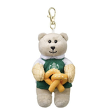 Starbucks Korea 2023 Valentine's Day Pretzel Bearista Keychain