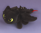 How To Train Your Dragon 3 Toothless Plush Doll Keyring 12cm