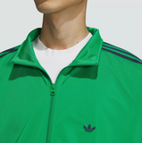 Adidas Original Mens BB TRACKTOP JACKET IZ4924 GREEN, Indigo Asian Fit