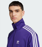 Adidas Original Mens Adicolor Firebird Tracktop Jacket IY9897, Collegiate Purple