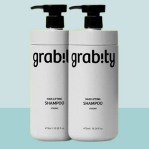 GRABITY Hair Lifting Shampoo Strong 475ml + 475ml, Hair loss care