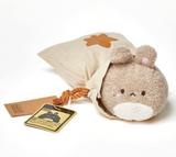 MapleStory MapleFriends Plush Stuffed Doll Toy #Brown Sand Rabbit(11ccm)