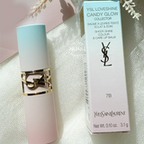 YSL Love Collection NEW Touche Eclat Glow-Pact Cushion #B10 & NEW Candy Glow Lip Balm #7B