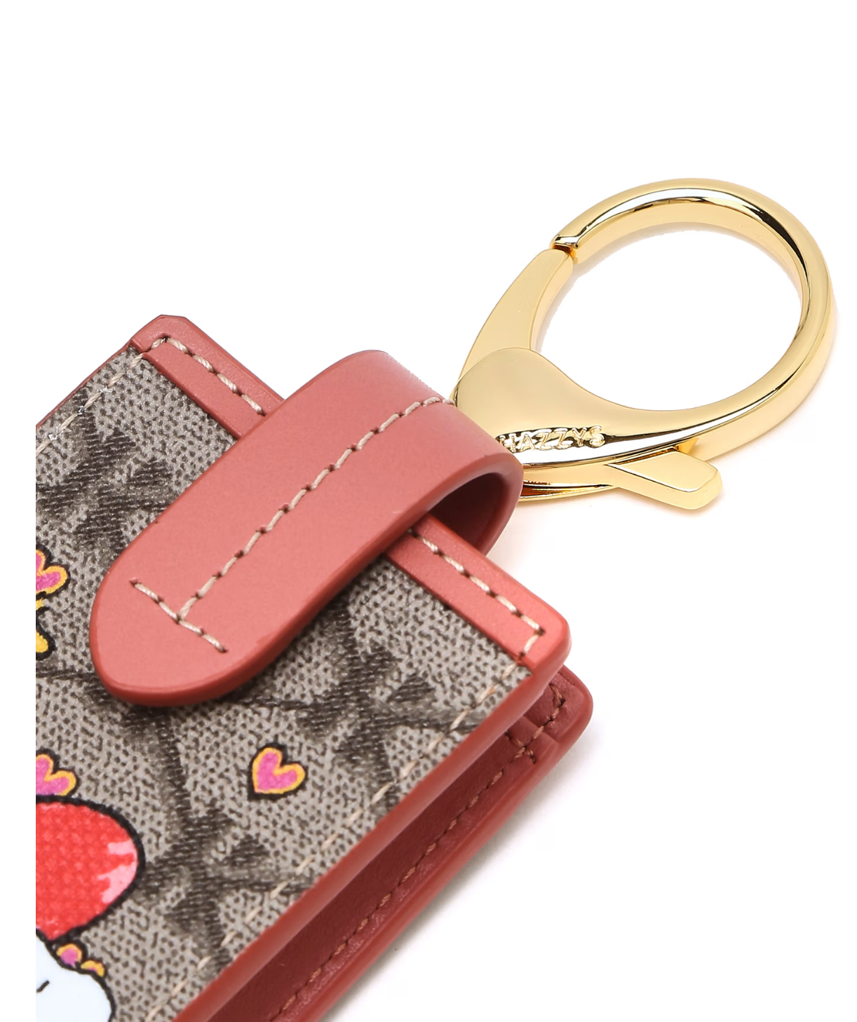 HAZZYS x PEANUTS Signature Pattern Dark Brown Leather Snoopy HAZZYS x PEANUTS Signature Pattern Dark Brown Leather Snoopy