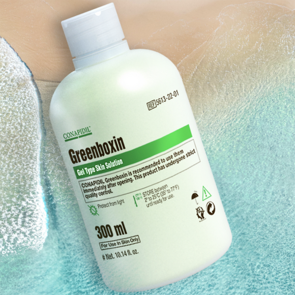 CONAPIDIL Greenboxin No box 300ml (Big Size), Skin temperature regulating gel, Kbeauty